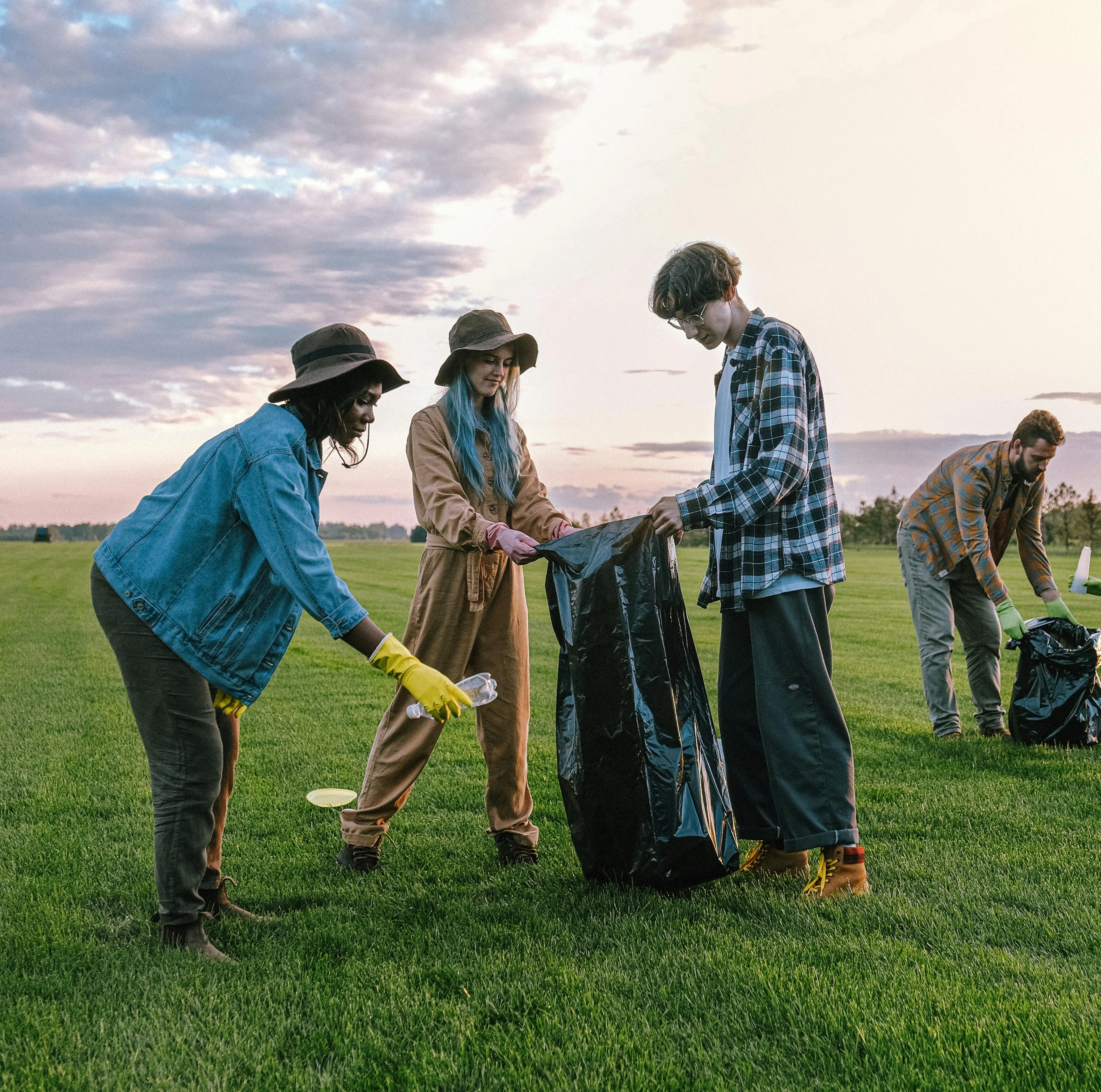 Students at an event together